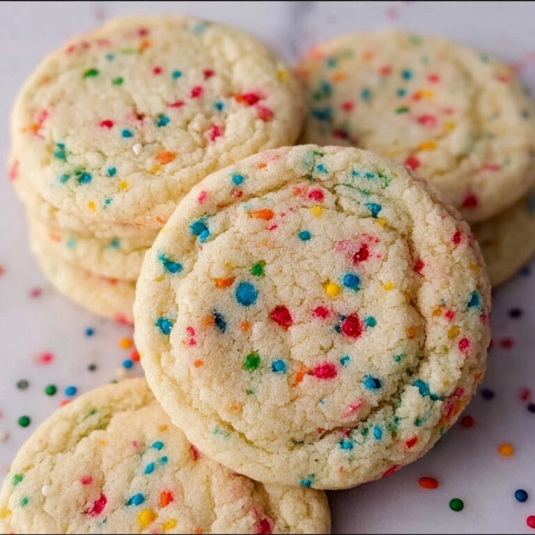 Sprinkle Sugar Cookies Recipe