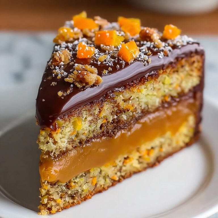 Brazilian Carrot Cake with Chocolate Frosting Recipe