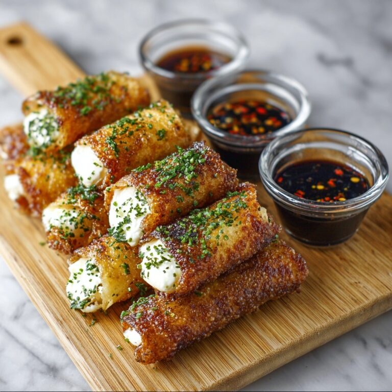 Crispy Baked Feta Rolls with Smoked Chili Honey Recipe