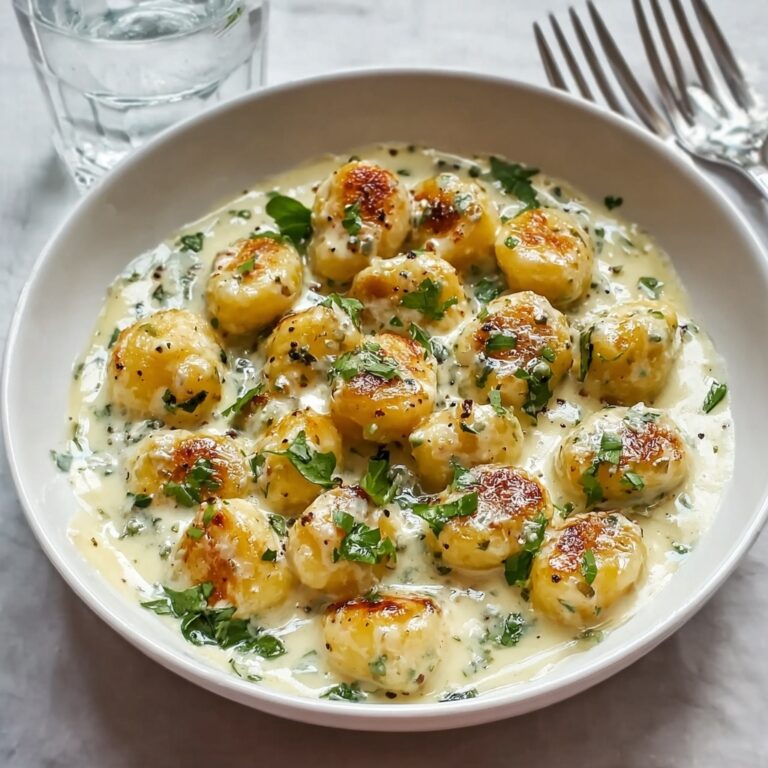 Millionaire Gnocchi with Creamy Truffle Parmesan Sauce Recipe