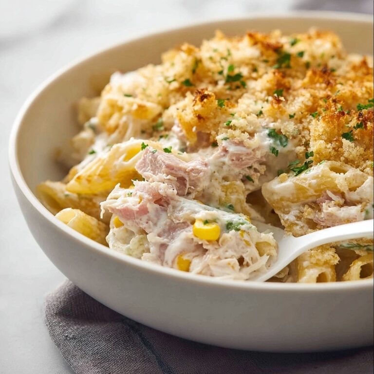 Tuna Mornay (Creamy Tuna Casserole Pasta Bake) Recipe