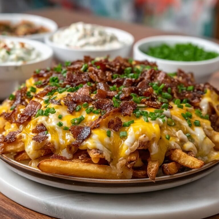 Chicken and Cheese Poutine Recipe