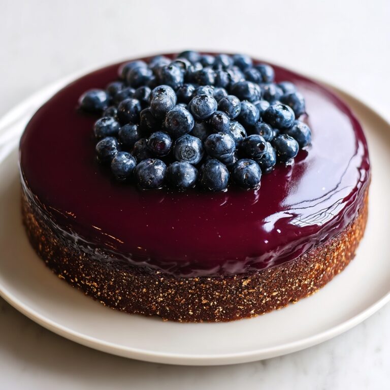 Blueberry Glazed Cake Recipe