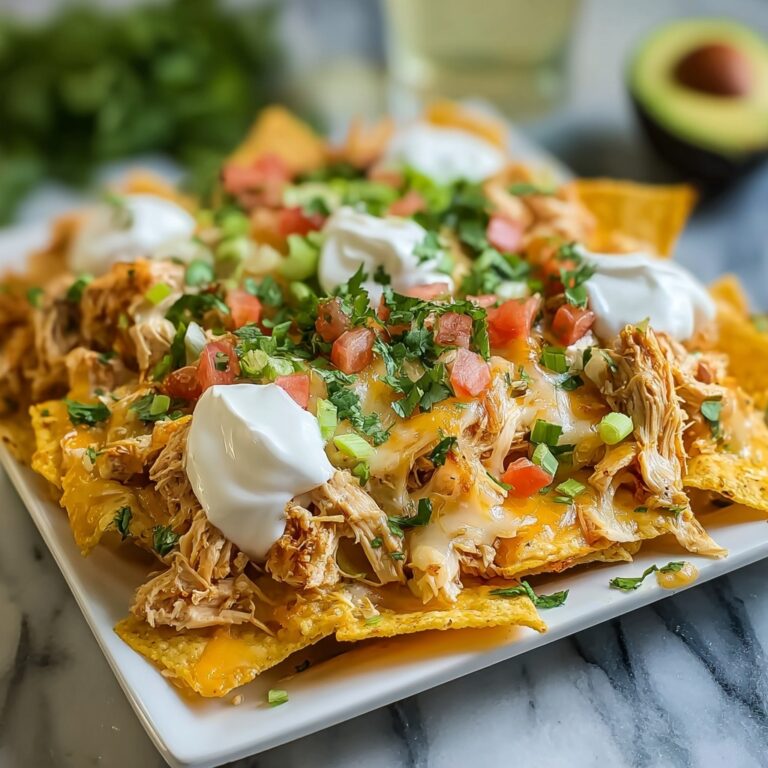 White Chicken Chili Nachos Recipe