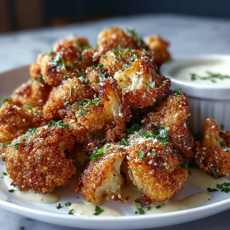 Crispy Baked Cauliflower Wings Recipe