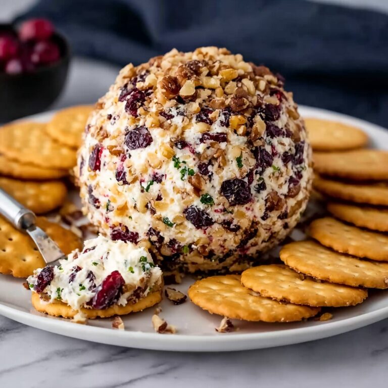 Cranberry Cheeseball Recipe