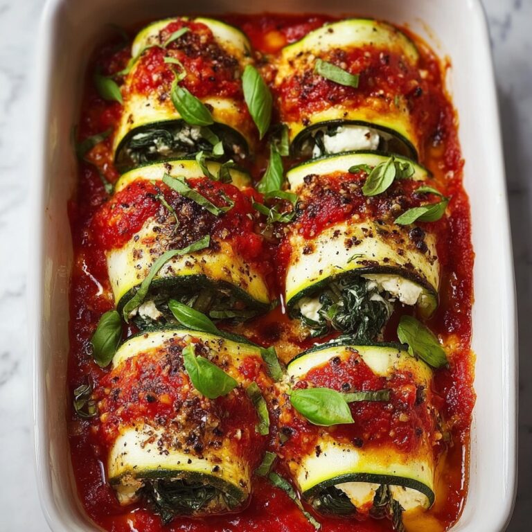 Vegan Zucchini Spinach Rollatini Recipe