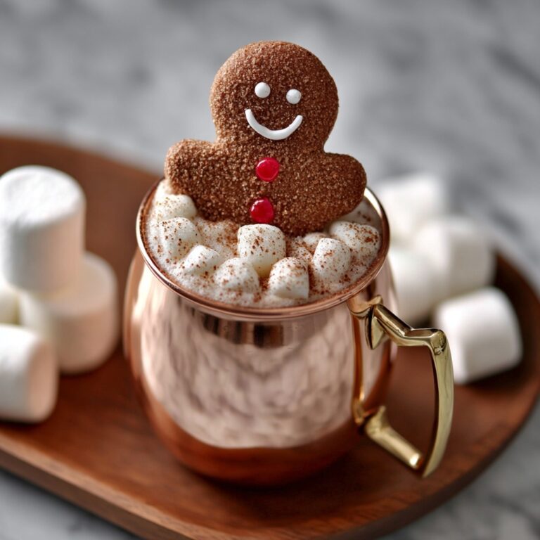Gingerbread Hot Chocolate Recipe