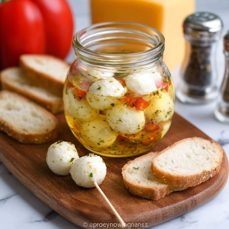 Marinated Mozzarella Balls Recipe