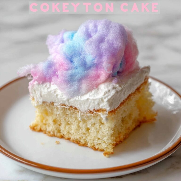 Cotton Candy Poke Cake Recipe
