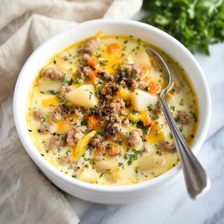 Sausage Potato Soup – Creamy, Cheesy, and Totally Comforting Recipe