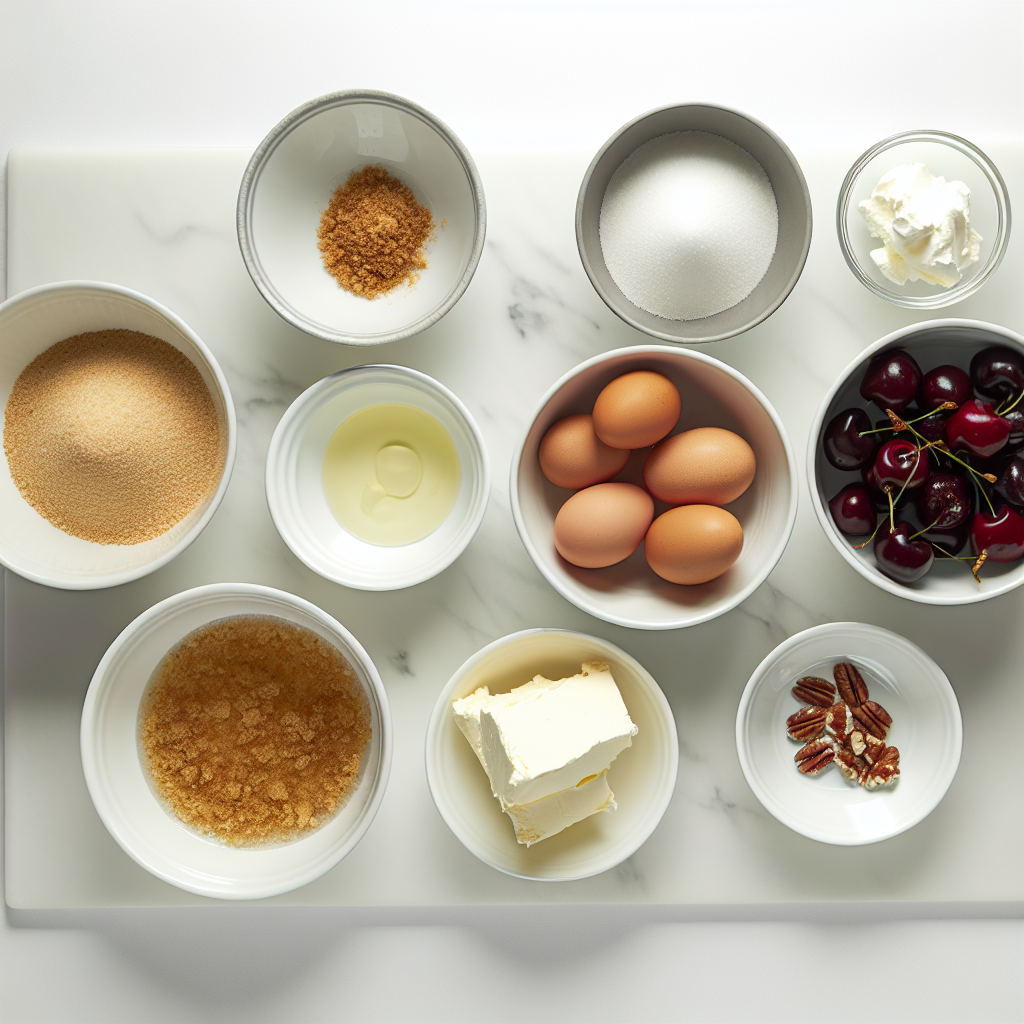 Cherry Pecan Cheesecake Recipe - Recipe Image