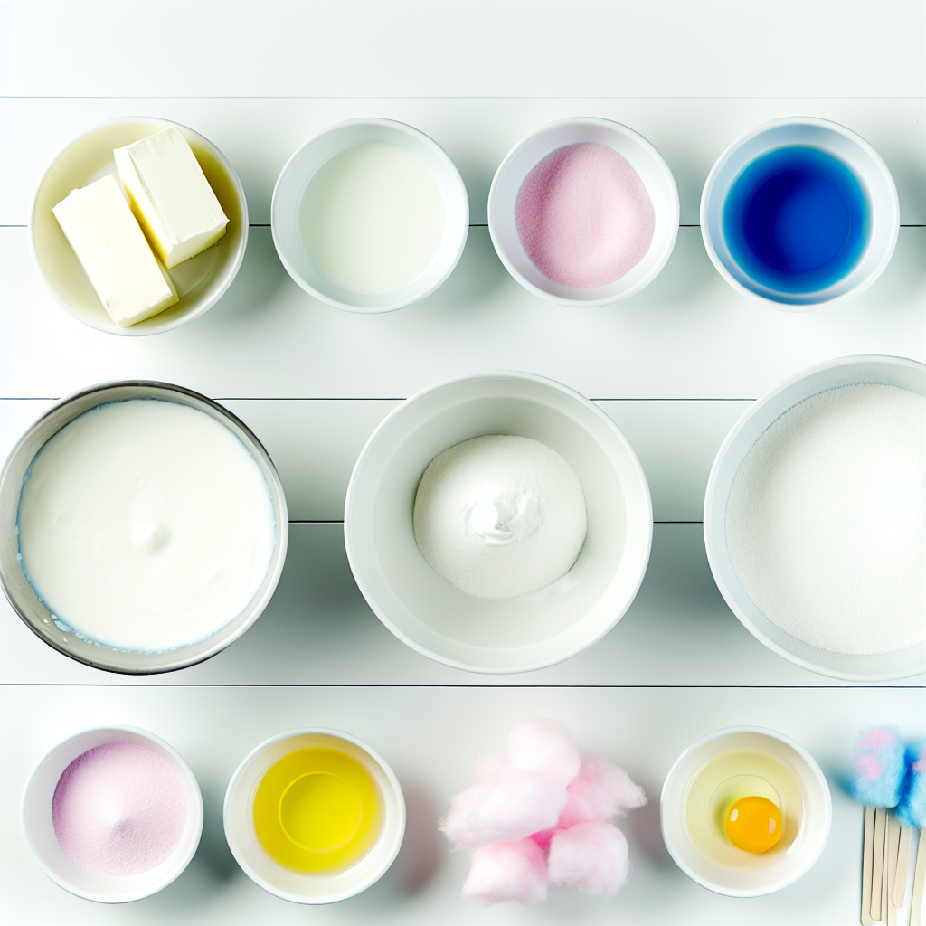 The Best Cotton Candy Cupcakes Recipe - Recipe Image