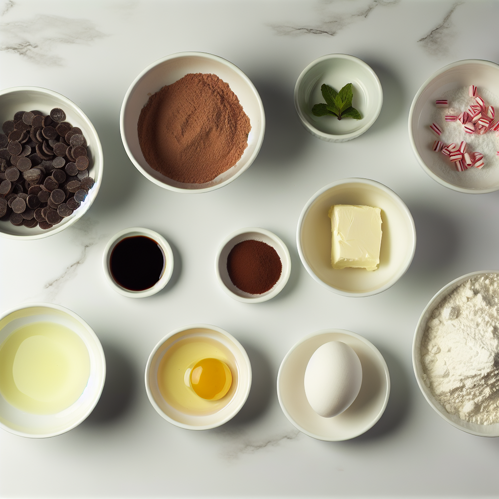 Chocolate Peppermint Slice and Bake Cookies Recipe - Recipe Image