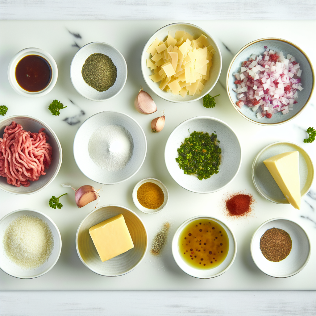 Parmesan Garlic Bacon Cheeseburger Lasagna Recipe - Recipe Image