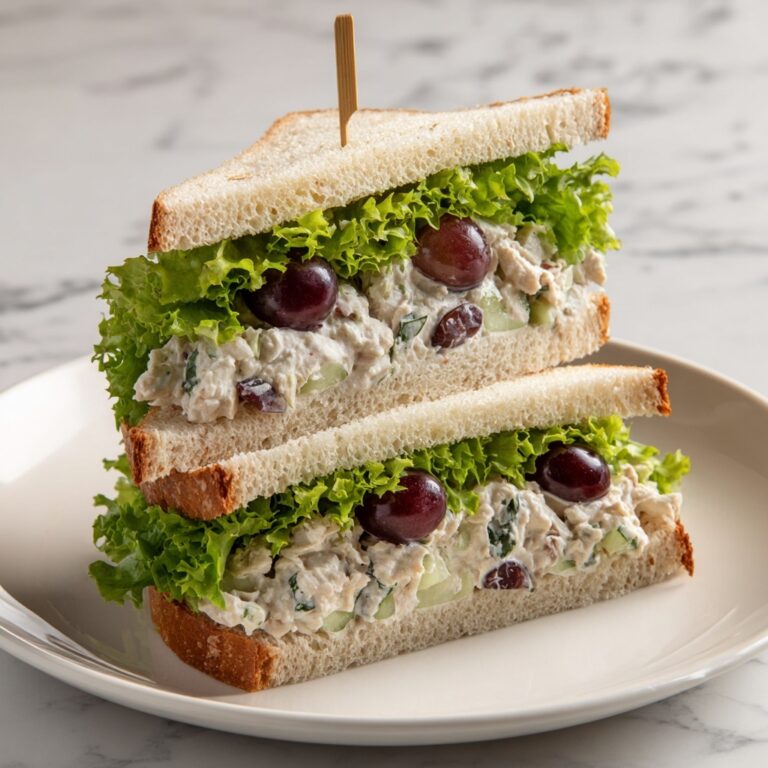 Healthy Chicken Salad with Grapes and Almonds Recipe