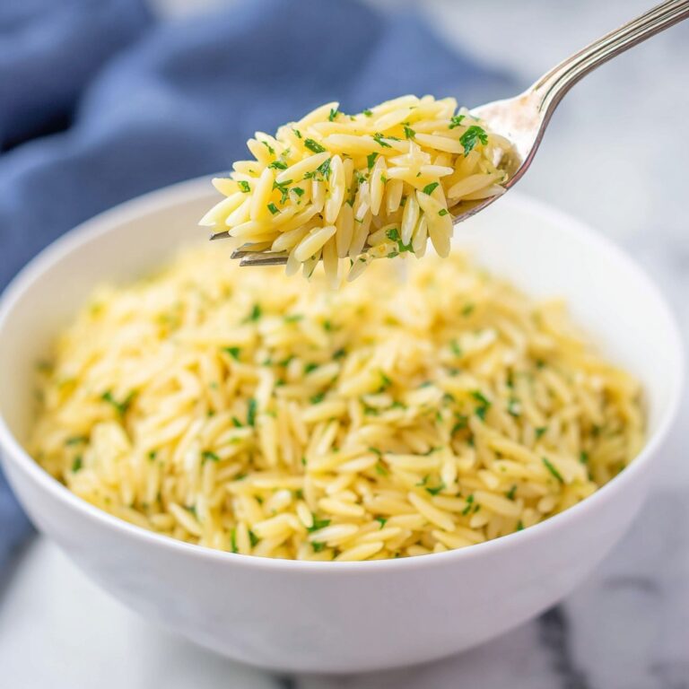 Lemon Garlic Orzo Recipe