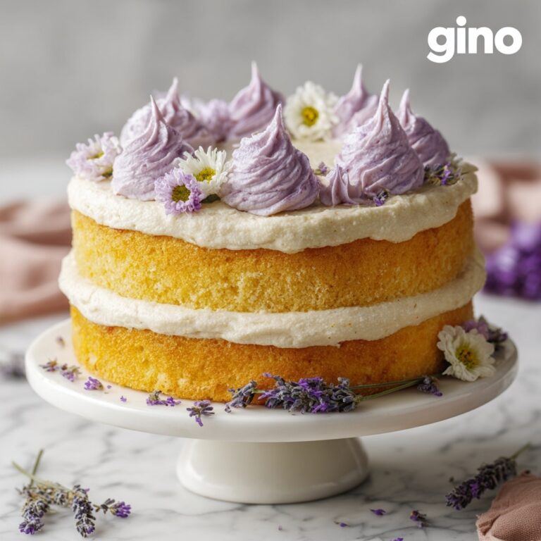 Honey Lavender Cake: Light, Floral & Elegantly Sweet Recipe