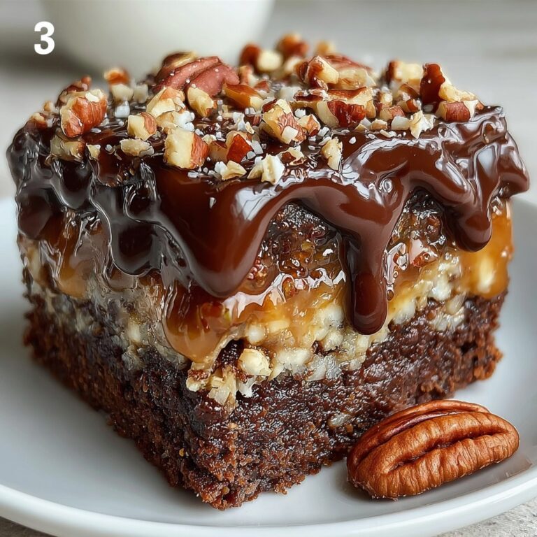 Mouth-Watering German Chocolate Poke Cake – Decadent & Delicious Recipe