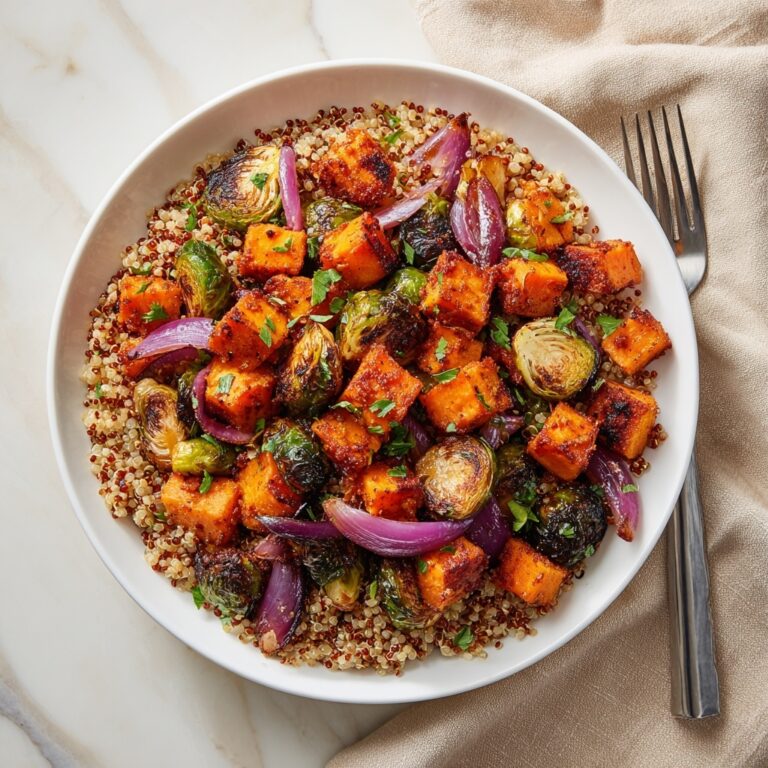 Roasted Winter Vegetable Nourish Bowl Recipe