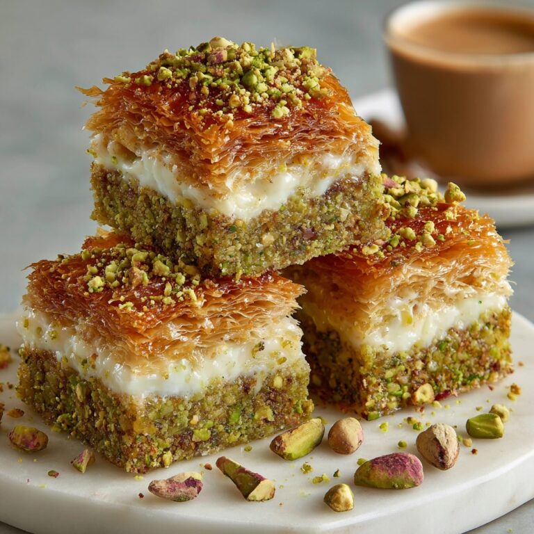 Honey Pistachio Baklava Cheesecake: A Decadent Fusion Dessert Recipe