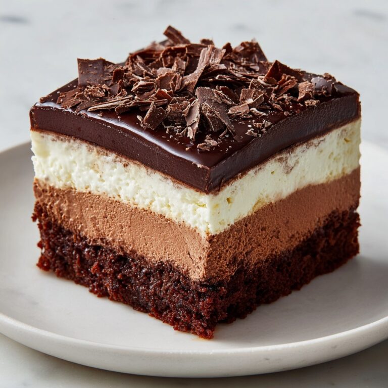 Decadent Chocolate Mousse Brownies Recipe