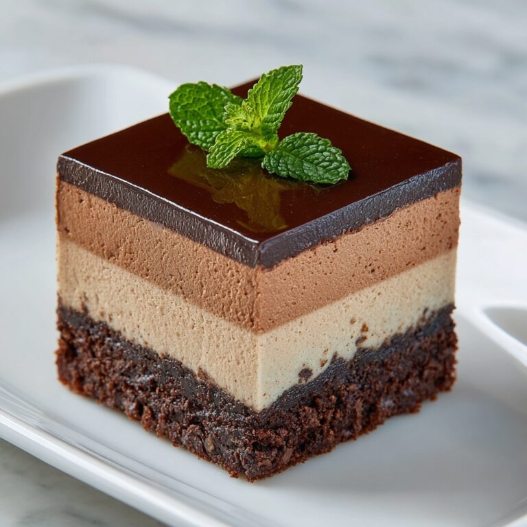 Chocolate Mousse Brownies Recipe