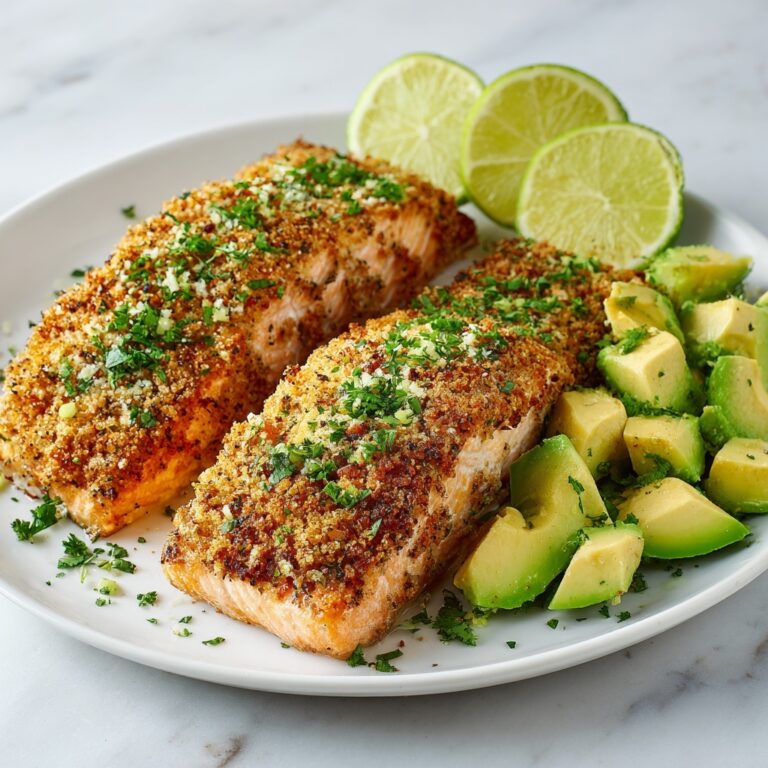 Cajun Salmon with Fresh Avocado Cucumber Salsa Recipe