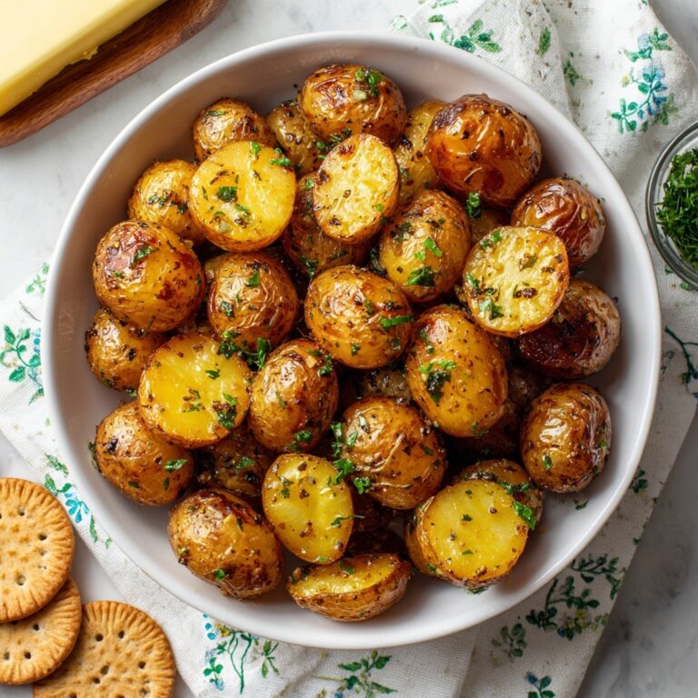 Garlic Butter Roasted Potatoes Recipe