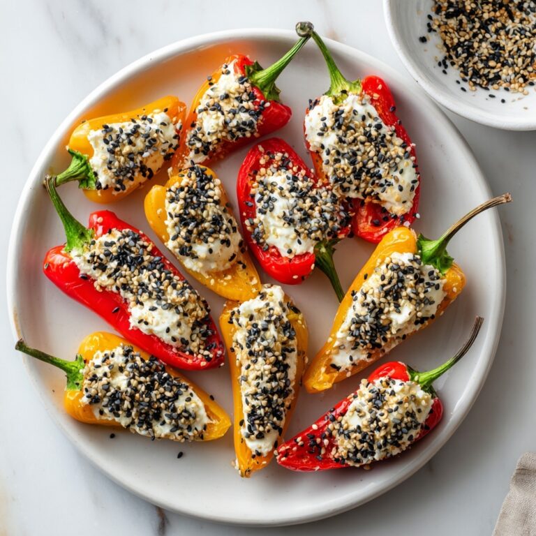 Cream Cheese Stuffed Bell Peppers Recipe