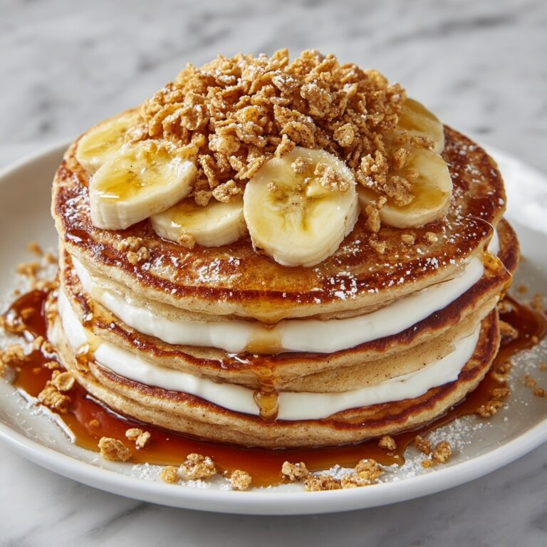 Decadent Biscoff Pancake Stack Recipe