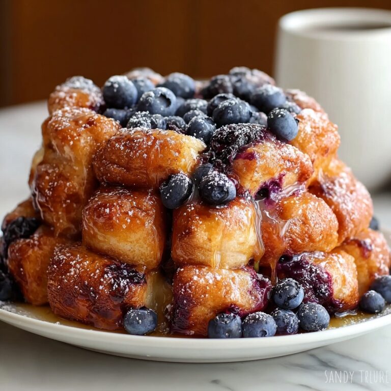 Sweet Blueberry Pull-Apart Biscuits That Everyone Loves! Recipe