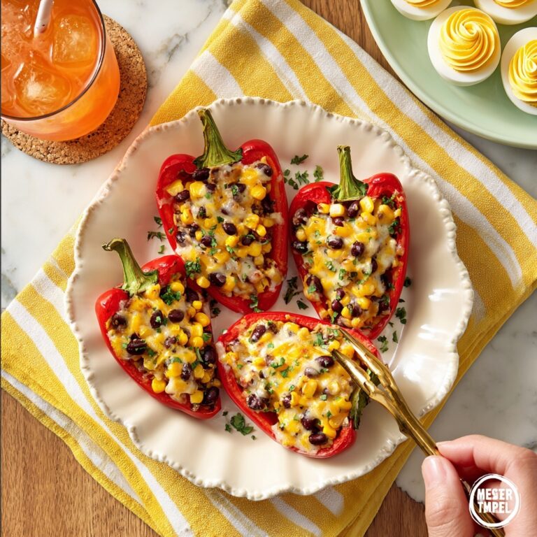Cheesy Stuffed Peppers Recipe