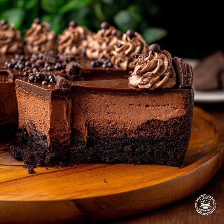 Triple Chocolate Cheesecake Recipe