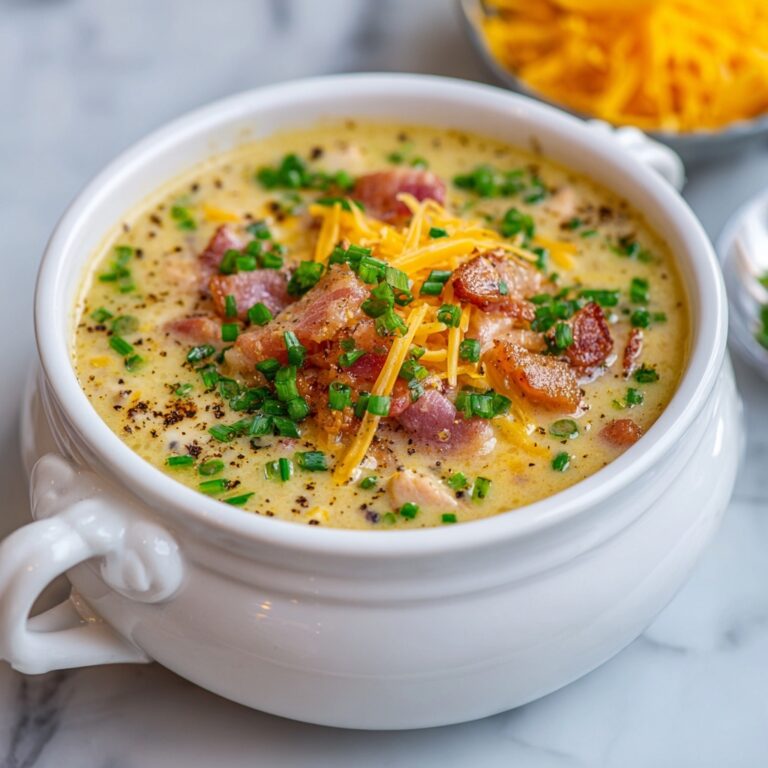 Slow Cooker Loaded Baked Potato Soup Recipe