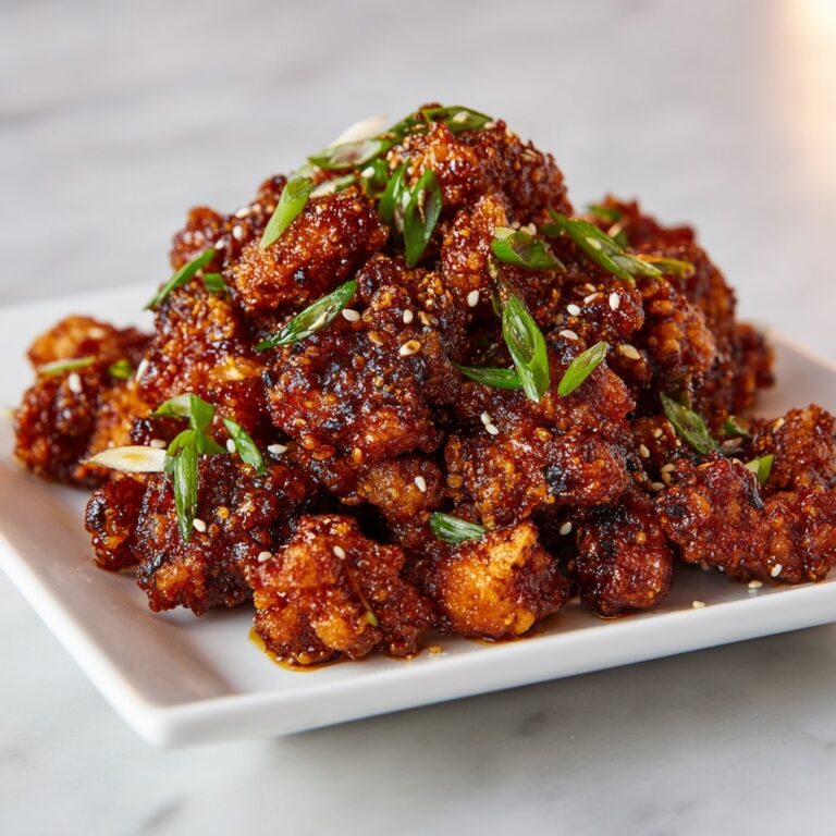 Spicy Crispy Firecracker Chicken with Sweet Tangy Glaze Recipe