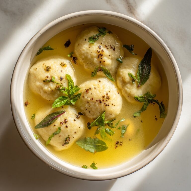 Creamy Chickpea Dumpling Soup That Feels Like a Warm Hug in a Bowl Recipe