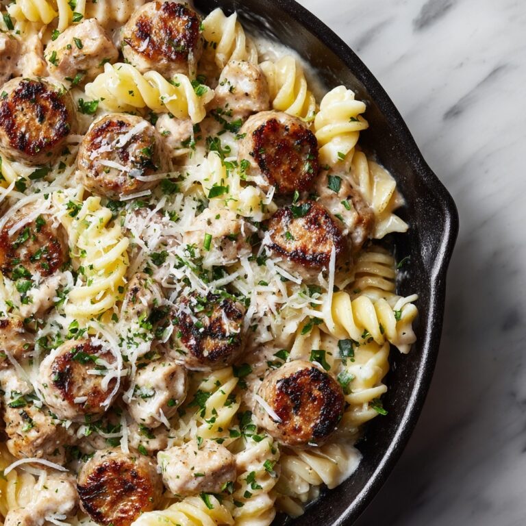 Creamy Pepper Jack Chicken and Sausage Pasta Recipe