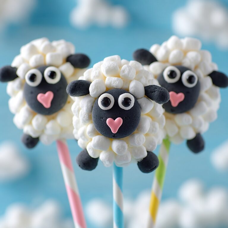 Oreo Lamb Lollipops – Cute Easter Treats Recipe