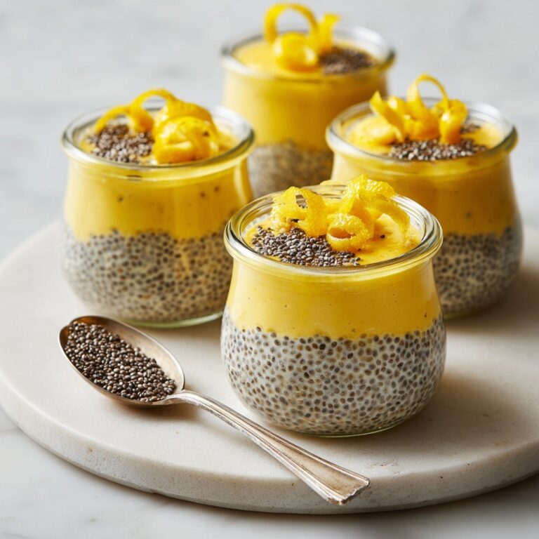 Lemon Chia Seed Pudding Recipe