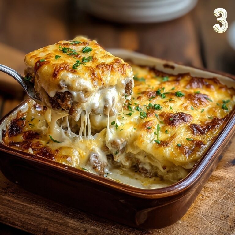 Cheesy Breakfast Sausage Casserole Recipe