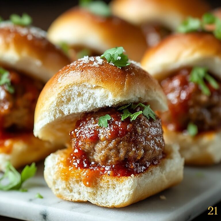 Meatball Sliders: The Ultimate Amazing Recipe You Need to Try Recipe