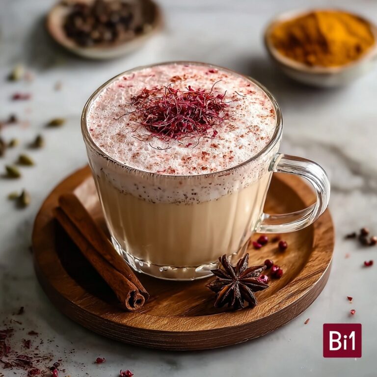 Kashmiri Pink Chai (Noon Tea) Recipe