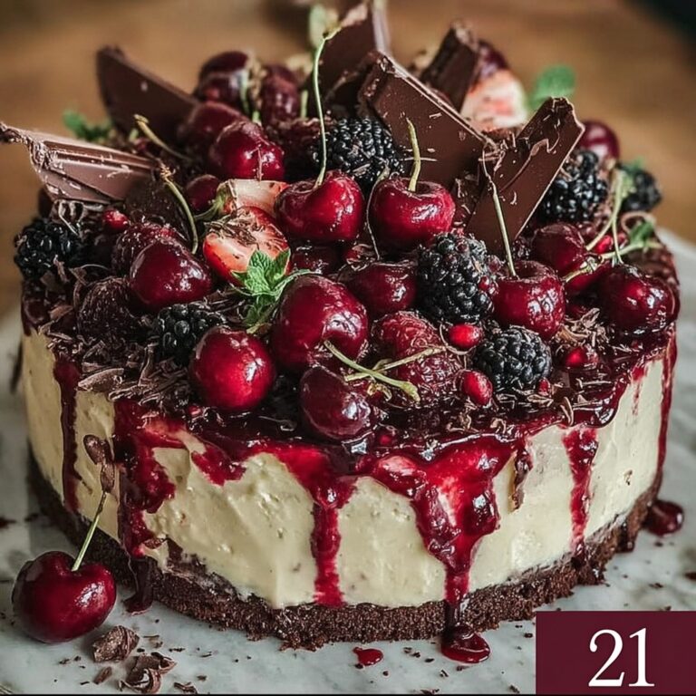 Black Forest Cheesecake Recipe