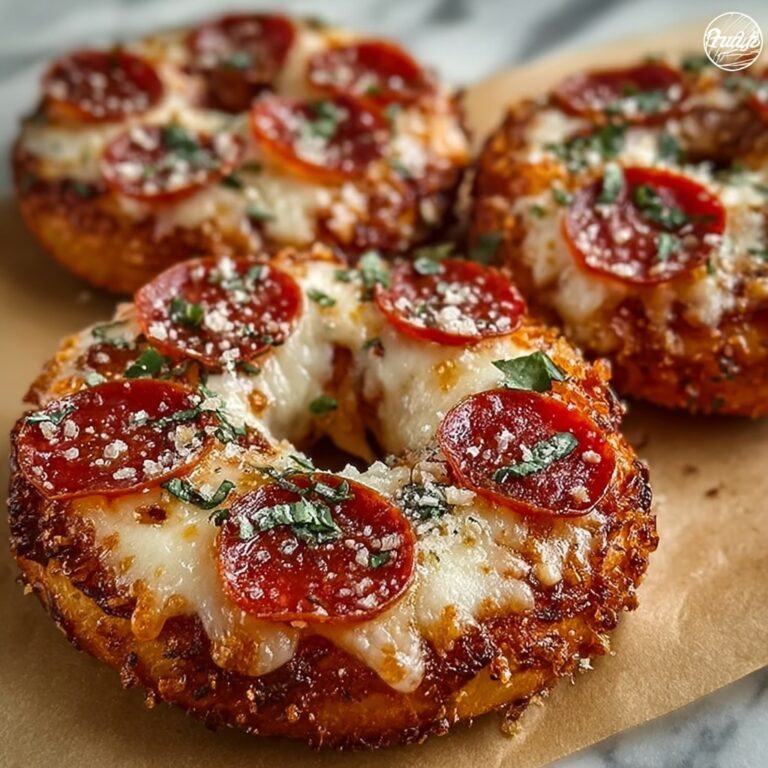Air Fryer Pizza Bagels Recipe