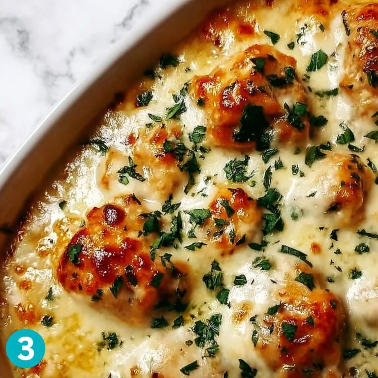 High-Protein Creamy Garlic Cheesy Chicken Potatoes Recipe