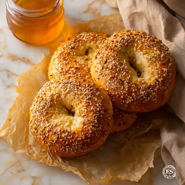 Fluffy 3-Ingredient Cottage Cheese Bagels Recipe