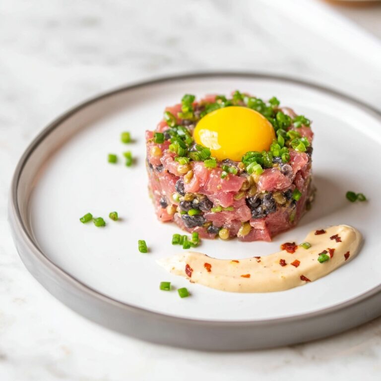 Spicy Beef Tartare Recipe