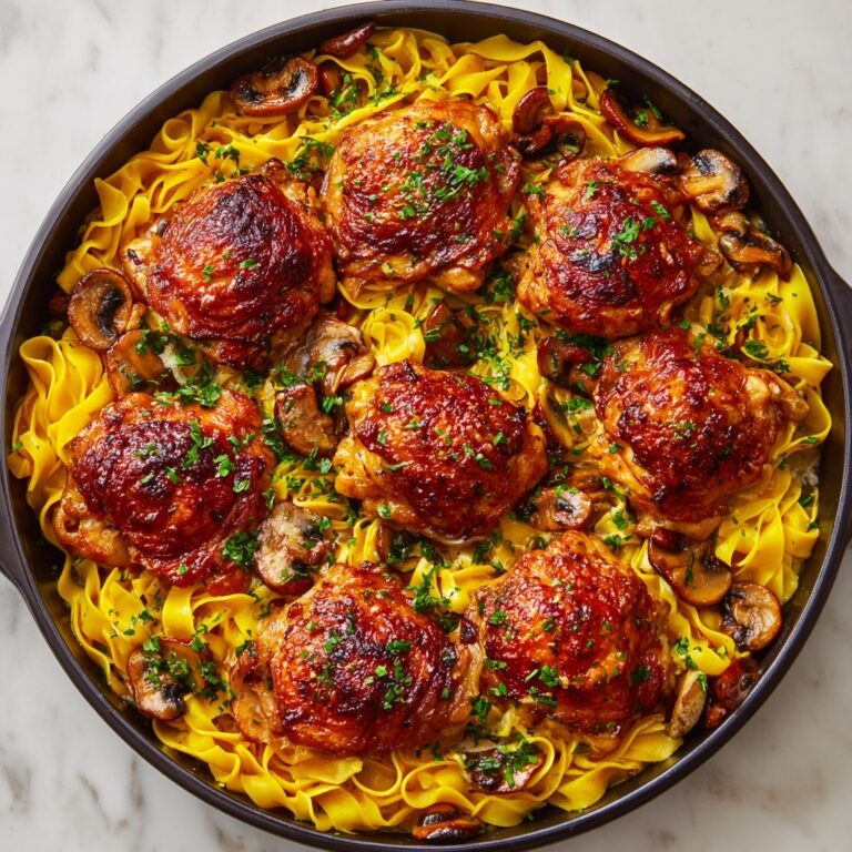 One-Pan Chicken with Buttered Noodles Recipe