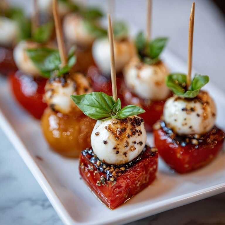 Mini Caprese Mozzarella Bites Recipe